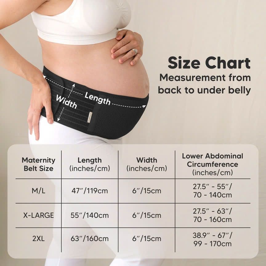Đai Đỡ / Nâng Bụng Cho Mẹ Bầu KeaBabies