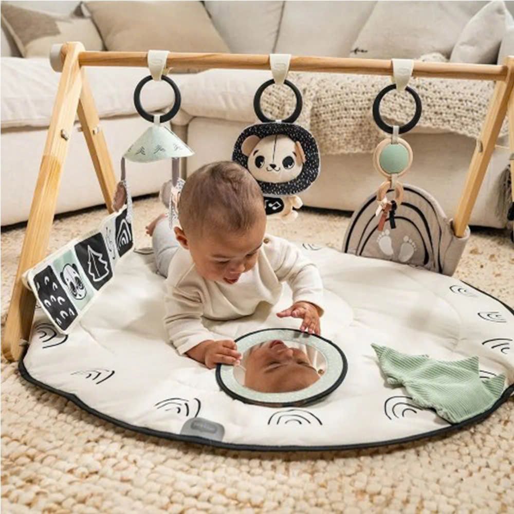 Thảm chơi Tiny Love Luxe Gymini – Black & White Decor