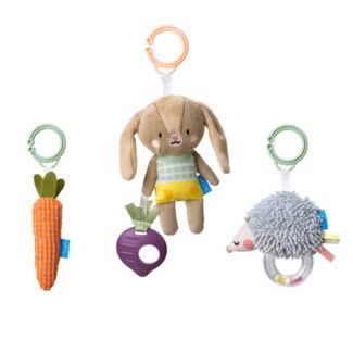 Set 3 Món Đồ Chơi Treo Cũi, Xe Đẩy Phát Triển Vận Động Taf Toys Activity Toys Kit