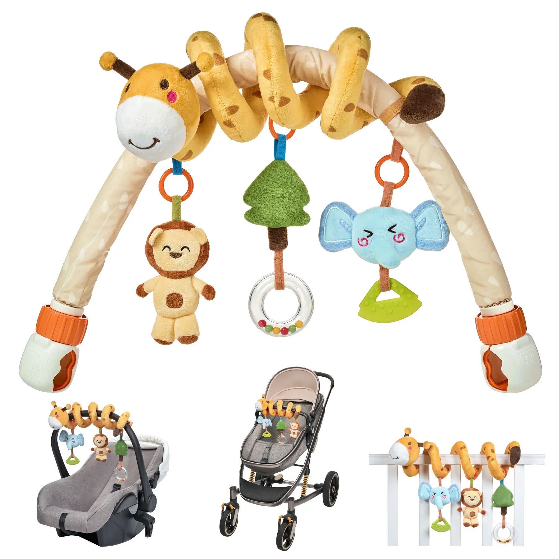 Đồ Chơi Vòm Di Động Tumama Kids Hươu Cao Cổ Kết Hợp Gặm Nướu Animal