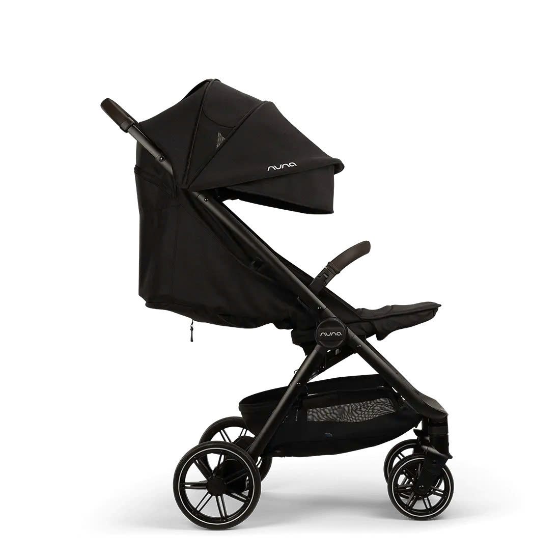 XE ĐẨY GẤP GỌN NUNA TRVL LX - MÀU CAVIAR