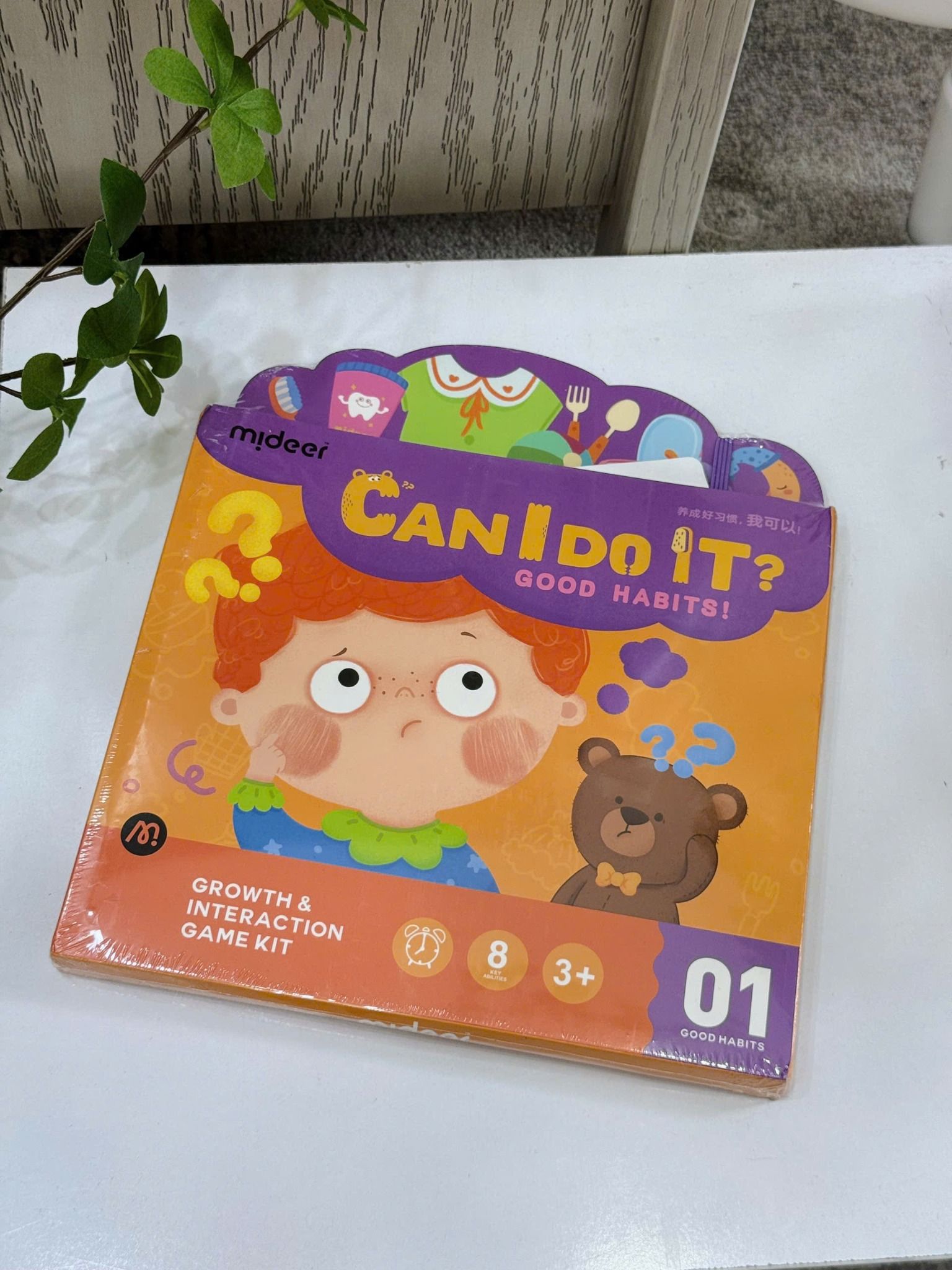 Sách Học Tập Vui Nhộn Tạo Thói Quen Tốt Cho Bé Mideer I Can Do It