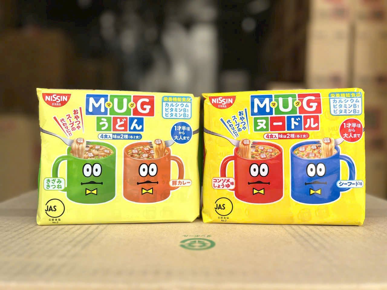 MÌ MUG NISSIN NHẬT BẢN CHO BÉ TRÊN 1 TUỔI