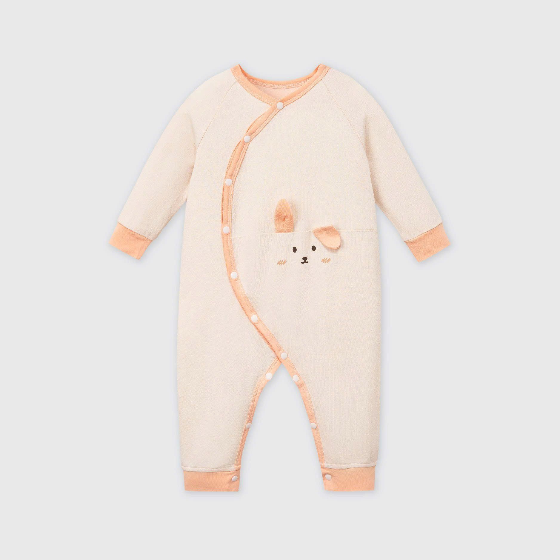 Body dài tay La Pomme tai thỏ xinh xắn - Be
