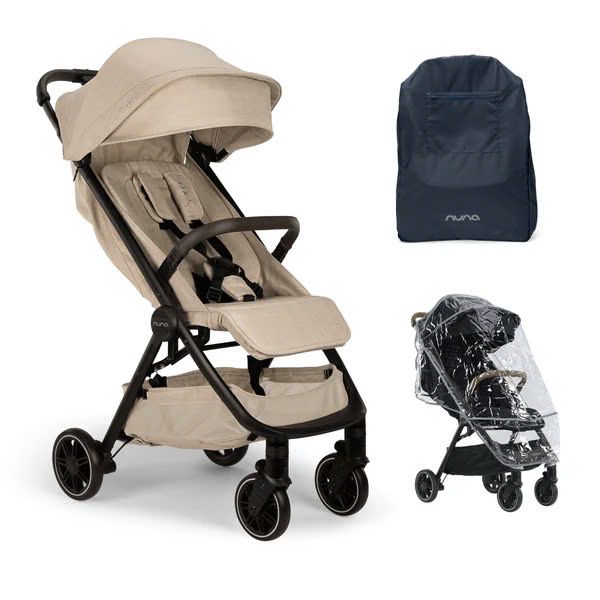 XE ĐẨY GẤP GỌN NUNA TRVL - MÀU BISCOTTI