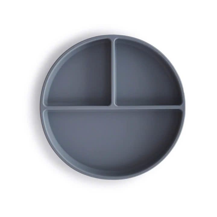 Khay Ăn Dặm Chia Ngăn Silicone Mushie