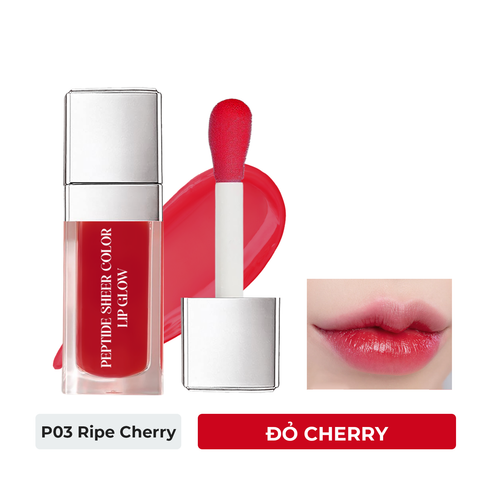  Son Dưỡng Bóng - Peptide Sheer Color Lip Glow - P03 Ripe Cherry 