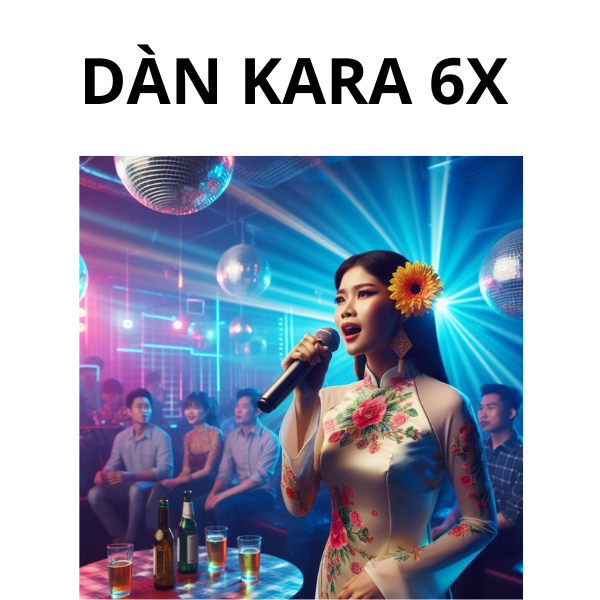 Dàn Karaoke Vidia 6X