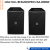 LOA KARAOKE BFAUDIO PRO CSA-2000W