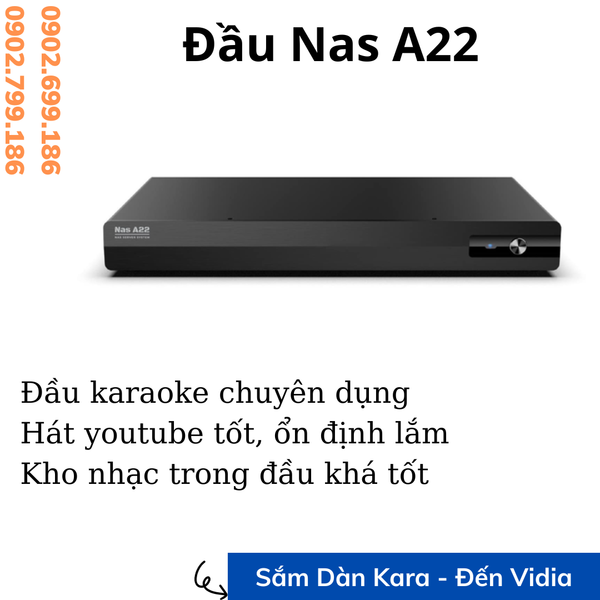 Đầu Karaoke NAS A22