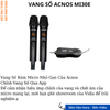 Vang Số Chỉnh Cơ Acnos MI Seri