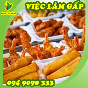 Tuyển 01 Nhân Viên Bán Hàng Thức Ăn Nhanh (Online) Thu Nhập 7Tr – 9Tr