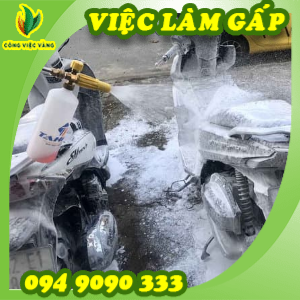Cơ Sở Phú Long Tuyển 02 Nam Rửa Xe Thu Nhập 5 – 10 Triệu