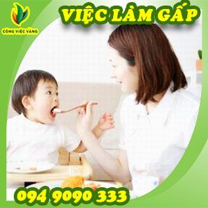 Gia Đình Hoàng Hiệp Tuyển Gấp 01 Nữ Chăm Trẻ 2 Tuổi Ăn Ở Lại Lương 6Tr _ 7Tr