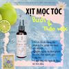 Xịt dưỡng kích mọc tóc tinh chất bưởi & thảo mộc : làm dày tóc, trị hói, kích thích tóc con mọc nhanh , giảm xơ rối