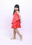  Đầm peplum m1 đỏ bé gái - DTG046 