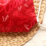  Balo họa tiết love dây rút - PKG031 