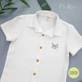  Áo sơ mi trắng nhiều hình Oli River - S919 - 1 - OSM001 