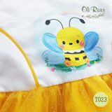  Đầm chị ong vàng Oli River - T023 - ODZ030 