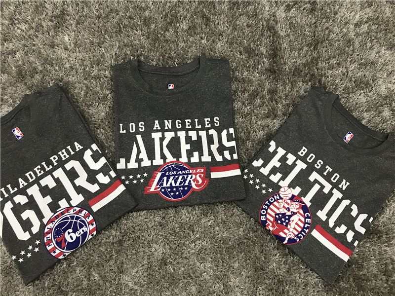 UNK NBA Celtics Hoops For Troops Tee (Grey)