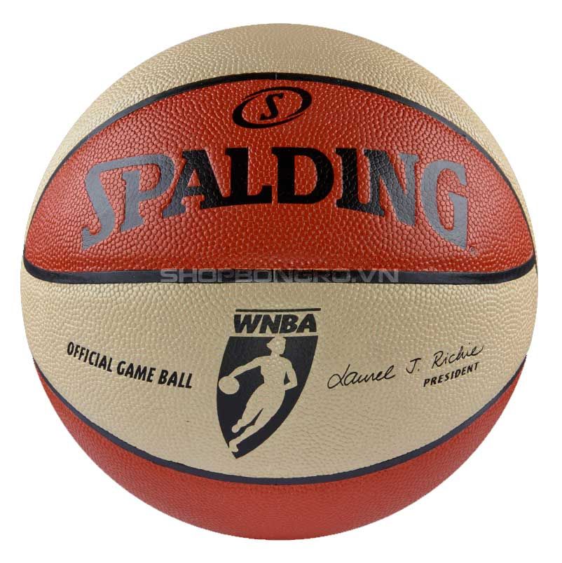 Bóng rổ Spalding WNBA Game Ball Indoor/Outdoor Da Size 6