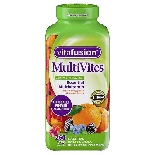 KẸO DẺO BỔ SUNG VITAMIN TỔNG HỢP DÀNH CHO NGƯỜI LỚN VITAFUSION MULTIVITES 260 VIÊN