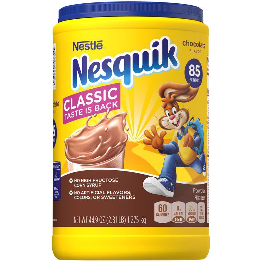 BỘT PHA NESQUIK CHOCOLATE 1.275KG