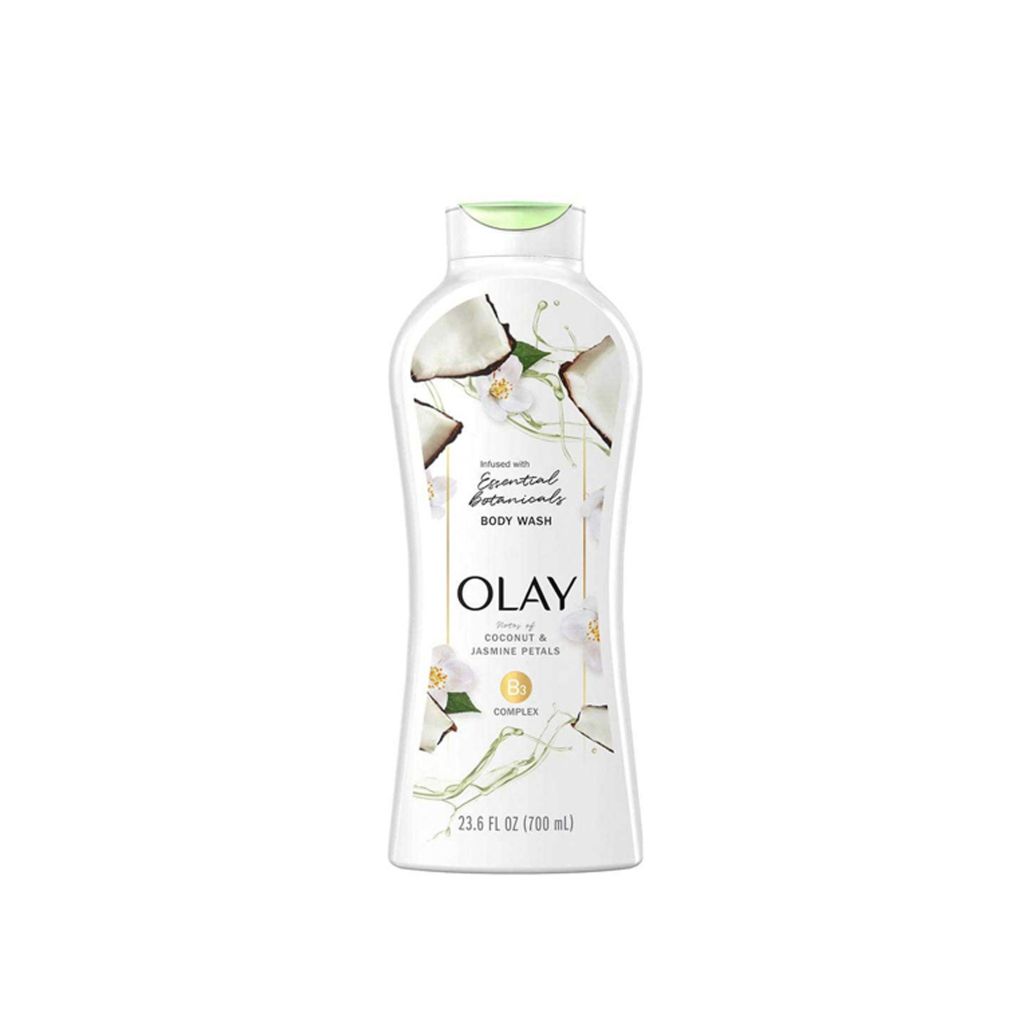 SỮA TẮM OLAY ESSENTIAL BOTANICALS PINEAPPLE & COCONUT WATER COMPLEX B3 700ML