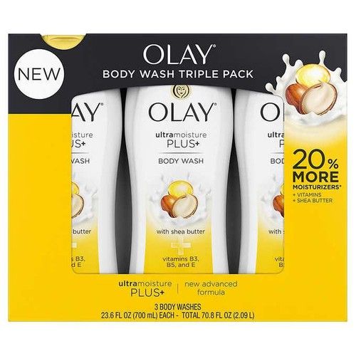 SET 3  SỮA TẮM OLAY FRESH UTRA MOISTURE PLUS 700ML X 3