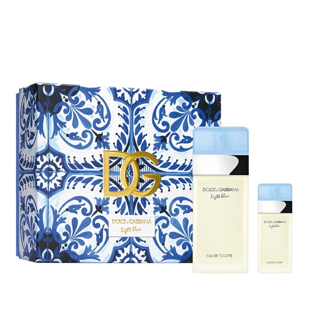 SET NƯỚC HOA NỮ EAU DE TOILETTE DOLCE&GABBANA LIGHT BLUE EDT 200ML/25ML