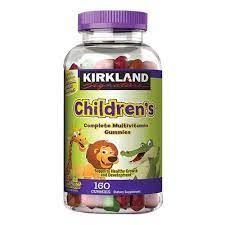 THỰC PHẨM BỔ SUNG VITAMIN TỔNG HỢP CHO TRẺ EN KIRKLAND SIGNATURE CHILDREN'S MULTIVITAMIN GUMMIES 160 VIÊN