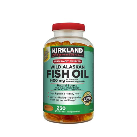 THỰC PHẨM BỔ SUNG DẦU CÁ KIRKLAND WILD ALASKAN FISH OIL 1400MG 230V