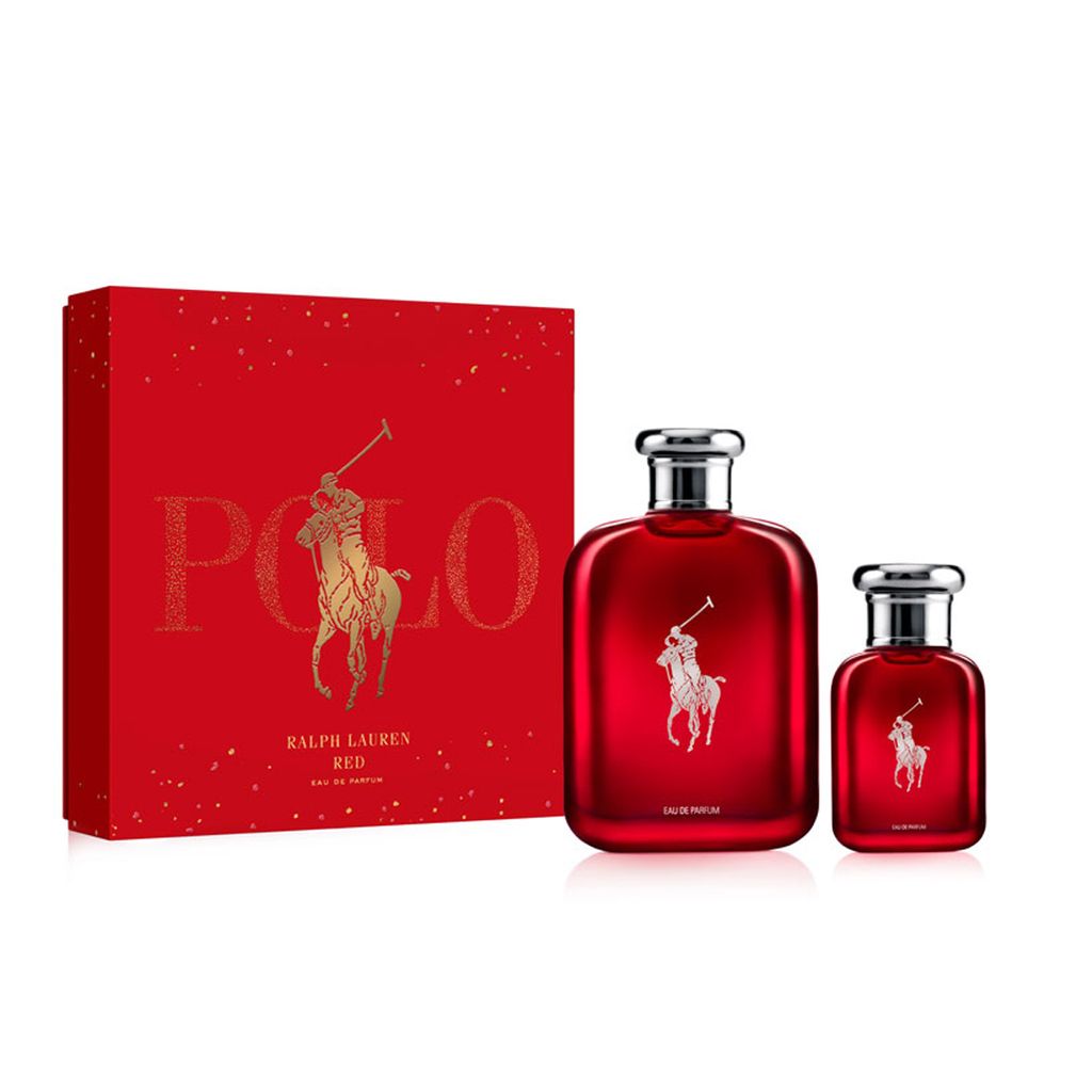 SET NƯỚC HOA NAM EAU DE PARFUM POLO RALPH LAUREN RED EDP 125ML/40ML