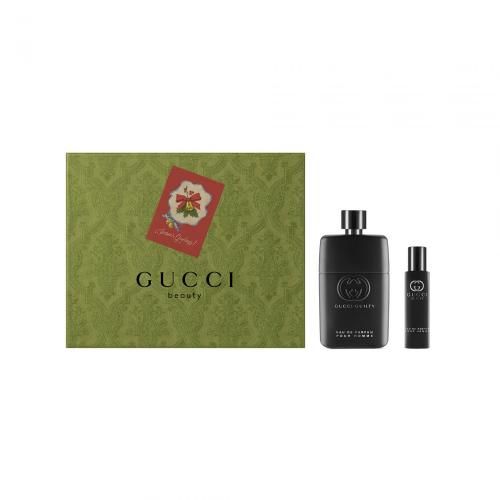 SET NƯỚC HOA NAM EAU DE PARFUM GUCCI GUILTY POUR HOMME EDP 90ML/15ML