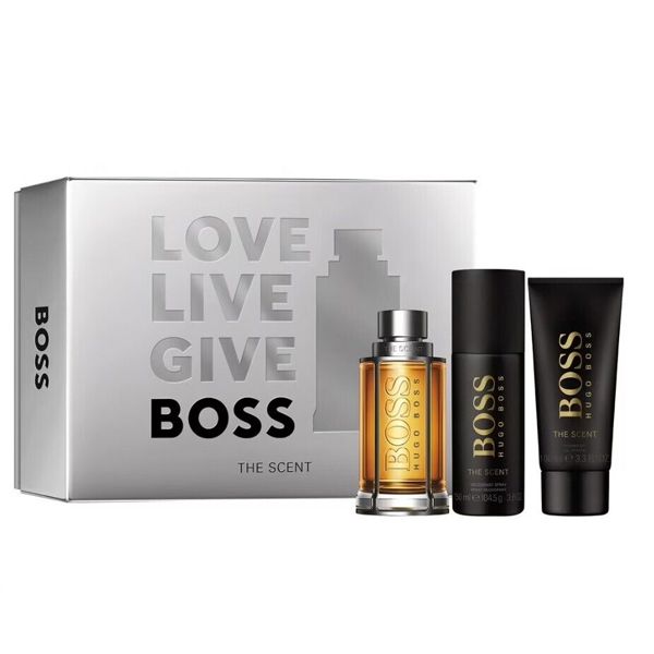 SET NƯỚC HOA NAM EAU DE TOILETTE HUGO BOSS THE SCENT EDT 100ML/150ML/100ML