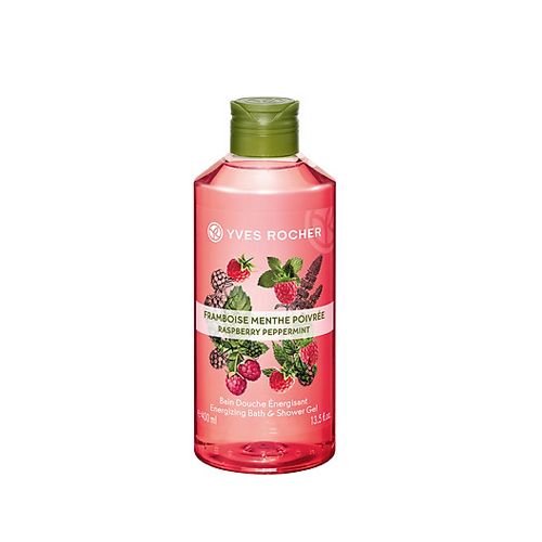 GEL TẮM YVES ROCHER HƯƠNG MÂM XÔI ĐỎ VÀ LÁ BẠC HÀ 400ML