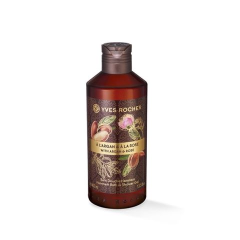 GEL TẮM YVES ROCHER HƯƠNG HOA HỒNG ARGAN & ROSE 400ML