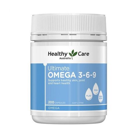 THỰC PHẨM BỔ SUNG DẦU CÁ HEALTHY CARE FISH OIL OMEGA 3-6-9 200 VIÊN