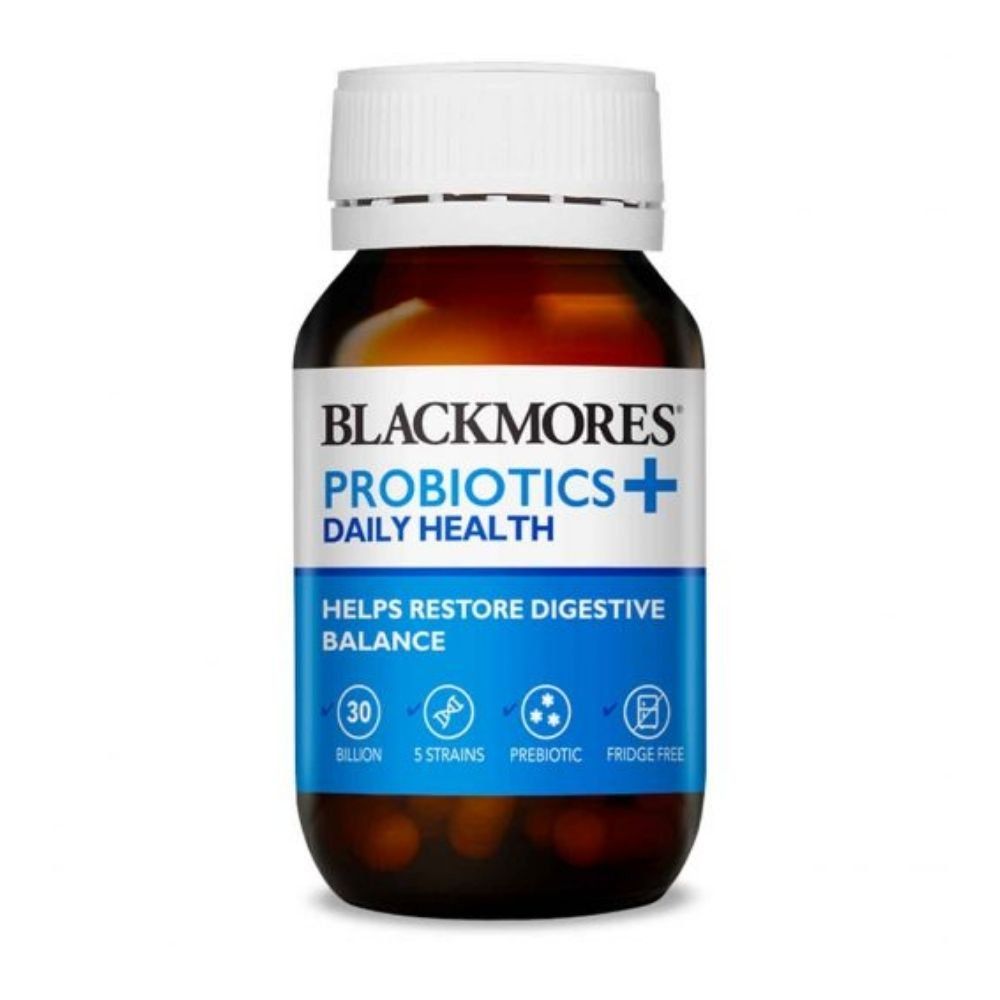 THỰC PHẨM BỔ SUNG HỖ TRỢ CHO HỆ TIÊU HÓA BLACKMORES PROBIOTICS+DAILY HEALTH 30 CAPSULE