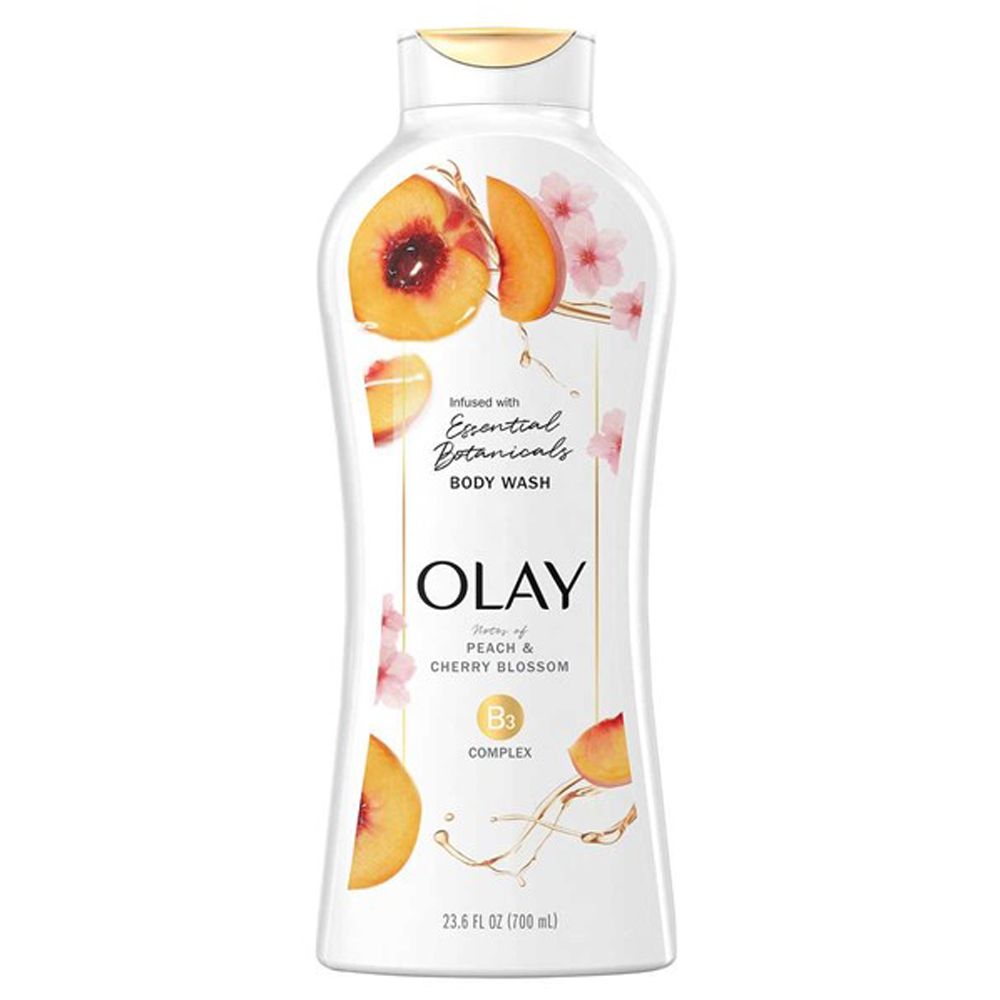 SỮA TẮM OLAY ESSENTIAL BOTANICALS PEACH & CHERRY BLOSSOM COMPLEX B3 700ML