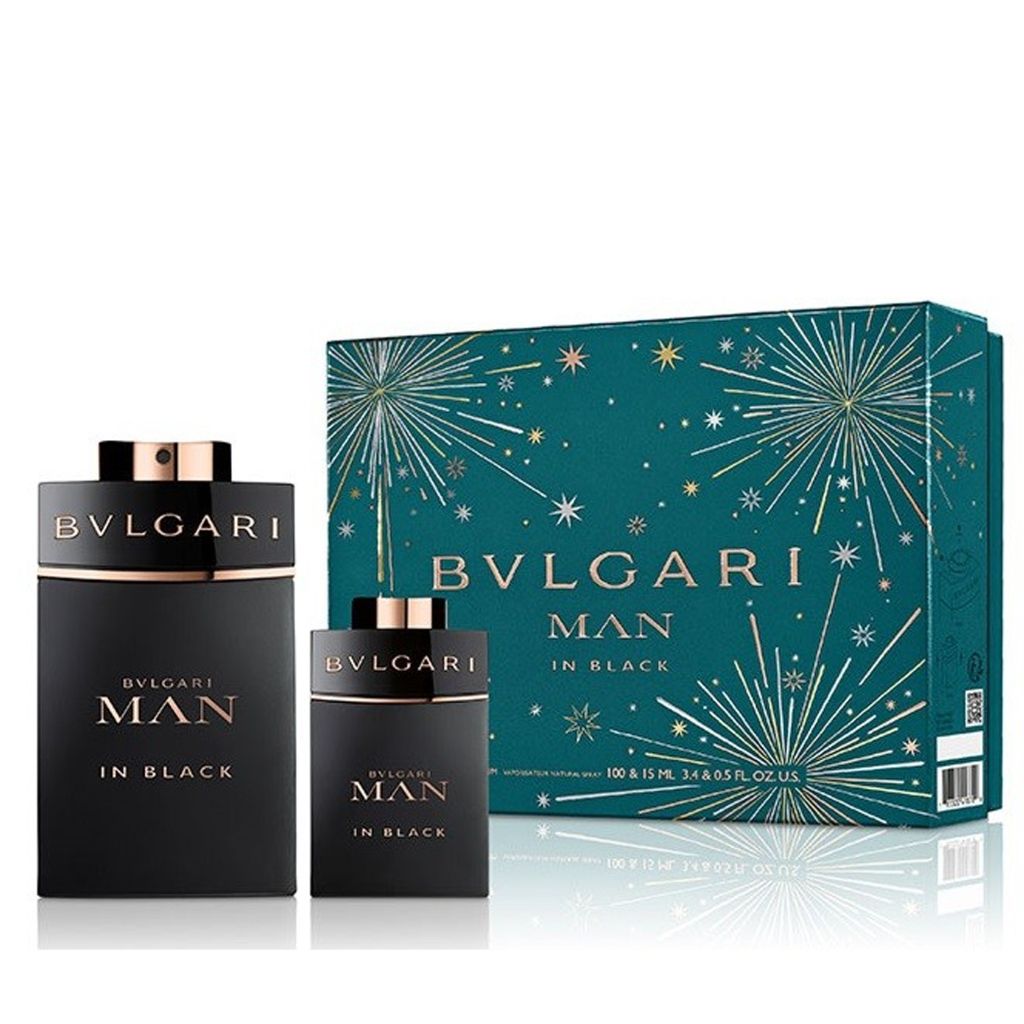 SET NƯỚC HOA NAM EAU DE PARFUM BVLGARI MAN IN BLACK EDP 100ML/15ML