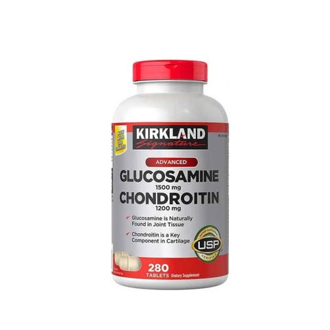 THỰC PHẨM BỔ SUNG GIẢM ĐAU XƯƠNG KHỚP KIRKLAND GLUCOSAMINE 1500MG CHONDROITIN 1200MG 280 VIÊN