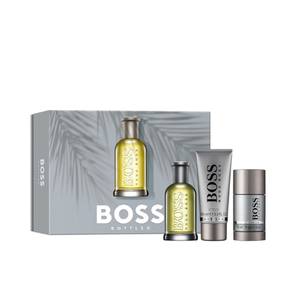 SET NƯỚC HOA NAM EAU DE PARFUM HUGO BOSS BOTTLED EDP 100ML/100ML/75ML