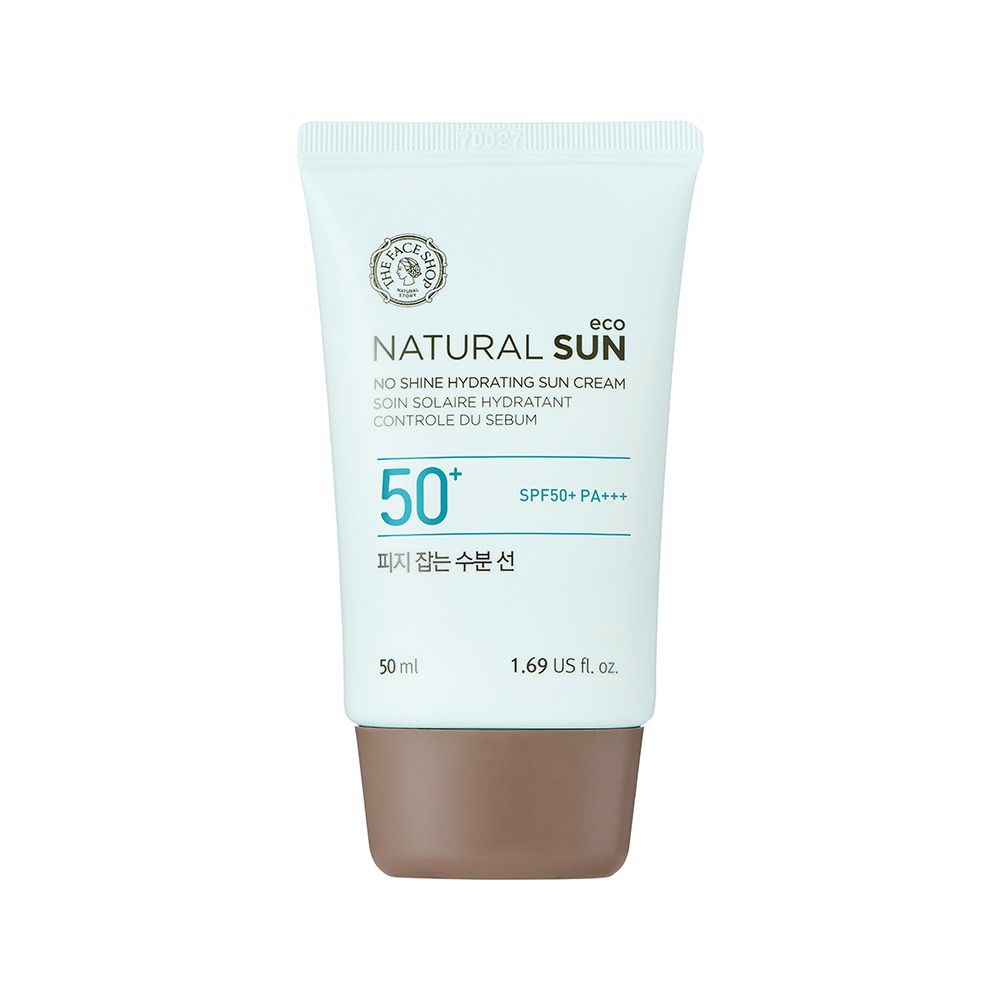 KEM CHỐNG NẮNG THE FACE SHOP NATURAL SUN ECO NO SHINE HYDRATING SPF50+ PA+++ 50ML