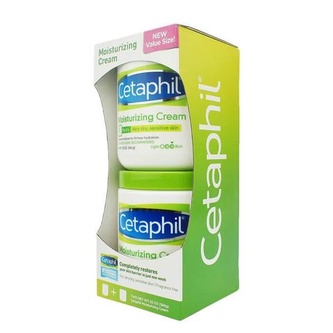 SET 2 HỦ KEM DƯỠNG ẨM CETAPHIL DÀNH CHO DA KHÔ VÀ DA NHẠY CẢM 566G X 2