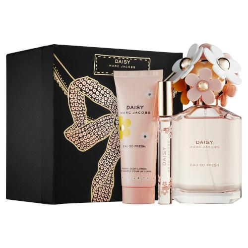 SET NƯỚC HOA NỮ EAU DE TOILETTE MARC JACOBS DAISY EAU SO FRESH 125ML/75ML/10ML