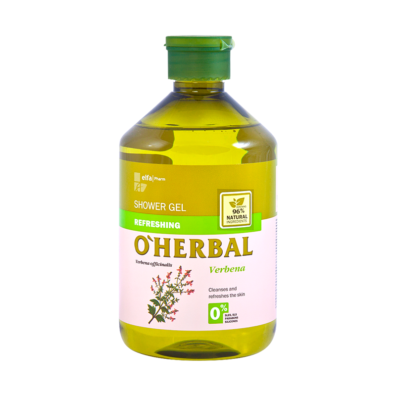 O'HERBAL SỮA TẮM CHIẾT XUẤT CÂY MÃ TIÊN THẢO, 500 ML