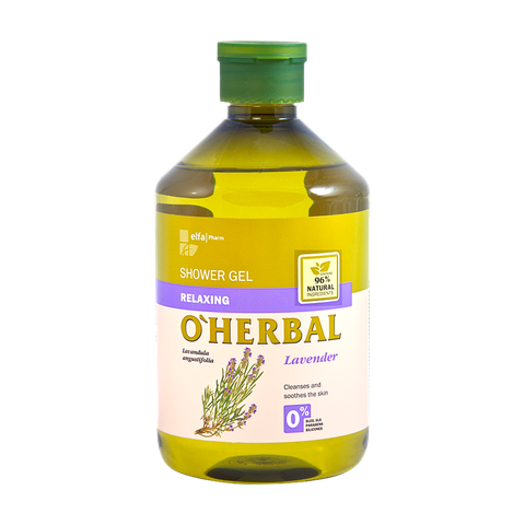 SỮA TẮM O'HERBAL THƯ GIÃN CHIẾT XUẤT LAVENDER 500 ML