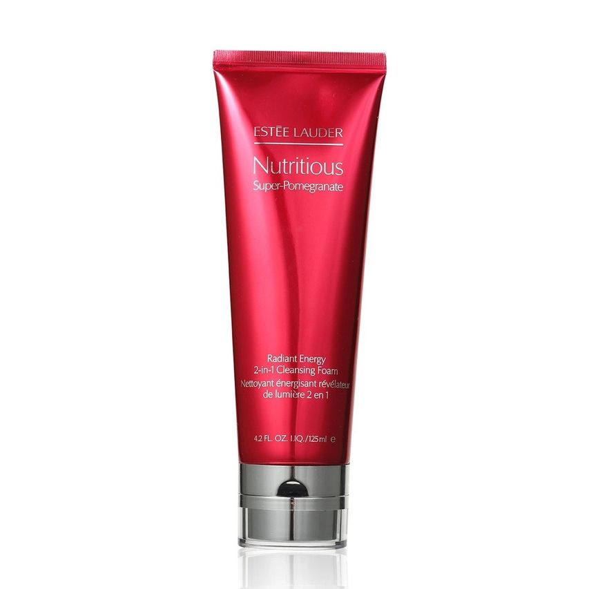 SỮA RỬA MẶT TINH CHẤT LỰU ĐỎ ESTEE LAUDER NUTRITIOUS SUPER-POMEGRANATE RADIANT ENERGY 2IN1 125ML