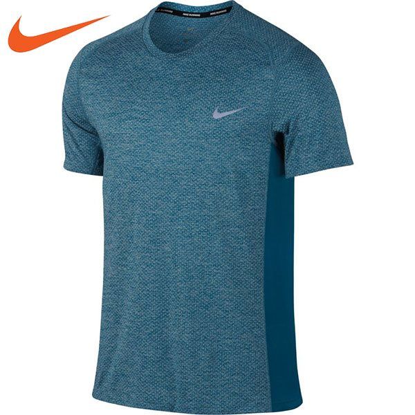 Áo thun thể thao nam Nike APP AS M NK BRTHE MILER TOP SS COO 834242-411 ( Xanh dương )